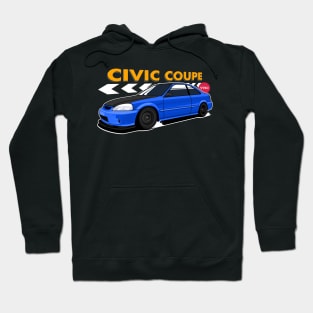 Civic Coupe JDM Cars Hoodie